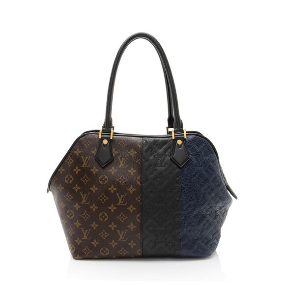 Louis Vuitton Limited Edition Monogram Blocks Zipped Tote - Picture 1 of 14